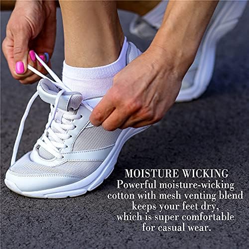 CHARMKING Ankle Non Slip Cotton No Show Socks - Image 2
