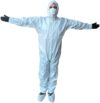 keebomed Chemical Protective Coverall, Hood, Elastic Wrists
