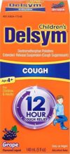 Delsym Children’s 12 Hr Cough Relief Liquid, Grape