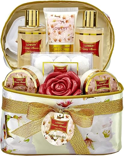 LOVERY Christmas Bath And Body Gift Basket