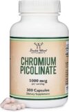 Double Wood Supplements Chromium Picolinate 1000mcg Vegan Capsules