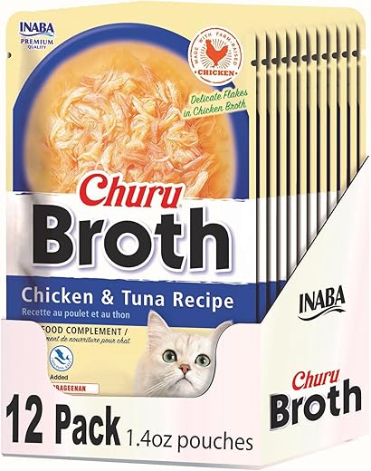 INABA Churu Creamy Broth With Chicken & Tuna