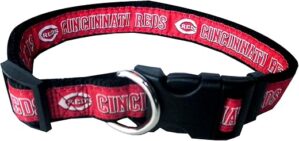 Pets First Cincinnati Reds Heavy-Duty Pet Collar