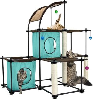 Kitty City Claw Indoor Mega Kit Cat Furniture