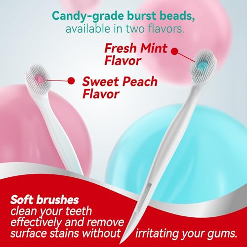 cleaings Mini Disposable Toothbrushes With Toothpaste, 24 Count - Image 4
