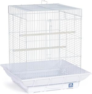 Prevue Pet Products Clean Life Cockatiel Cage, White, SP850W/W