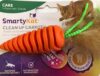 SmartyKat Clean Up Carrot Flexible Cat Toy