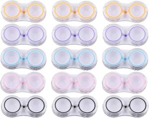 KISEER Clear Cute Contact Lens Storage Kit