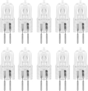 12Vmonster Clear Dimmable T4 GY6.35 Halogen Bulbs