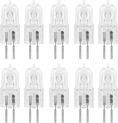 12Vmonster Clear Dimmable T4 GY6.35 Halogen Bulbs