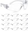 amoolo Clear Safety Glasses Bulk Pack