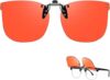 TJUTR Clip On Blue Light Blocking Glasses