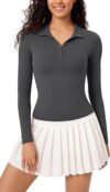 ODODOS Cloud Feeling Polo Shirts For Women