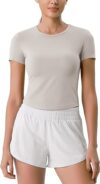 ODODOS Cloud Feeling Short Sleeve Tee