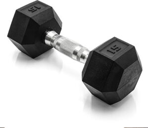 Cap Barbell Coated Hex Dumbbell Weight Options