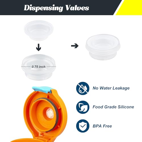 COCGVEL Replacement Valves For GX & Squeeze Bottle - Image 3