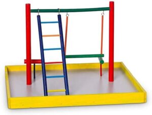 PH Prevue Hendryx Cockatiel Court Playground 22530 Multicolor