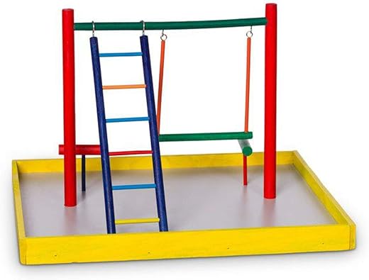 PH Prevue Hendryx Cockatiel Court Playground 22530 Multicolor