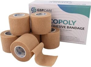 GSPCARE Cohesive Bandages Wrap 6 Count 2