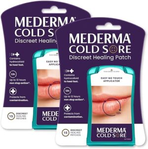 Mederma Cold Sore Healing Patch Twin Pack