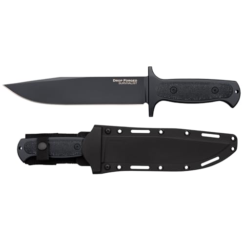 Cold Steel Drop Forged Fixed Blade Knife With Sheath - Image 2