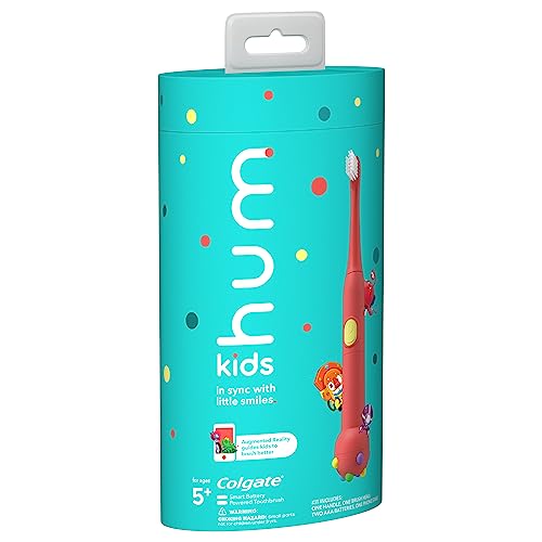 Colgate Kids Battery Powered Smart Toothbrush, Coral - Image 3