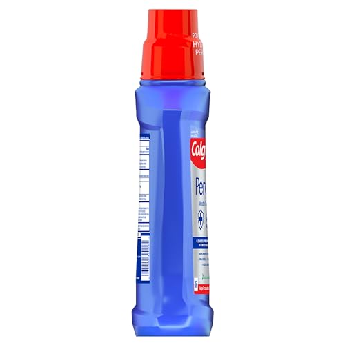 Colgate Peroxyl Antiseptic Mouthwash, Mild Mint, 500ml - Image 4