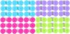 KISEER Colorful Contact Lens Case Storage Kit