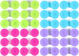 KISEER Colorful Contact Lens Case Storage Kit