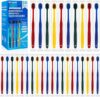Khrgovd Colorful Disposable Travel Toothbrush Set
