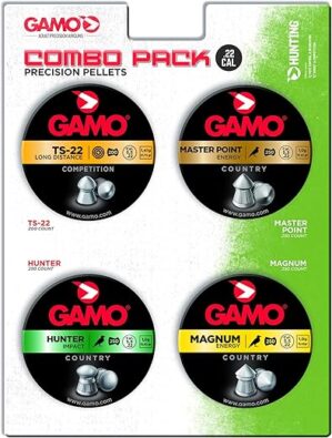 Gamo Combo Pack Assorted Air Rifle Pellets .22 Caliber