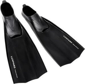 LUXPARD Comfortable Soft Full Foot Snorkel Fins