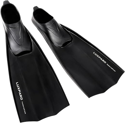 LUXPARD Comfortable Soft Full Foot Snorkel Fins