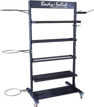 Body solid Compact Accessory Vertical Stand Rack GAR250