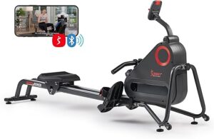 Sunny Health & Fitness Compact Rowing Machine With Smooth Motion