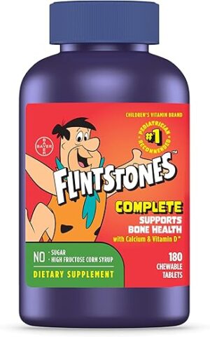 Flintstones Vitamins Complete Chewable Kids Multivitamin, Ages 2+