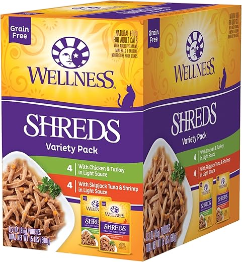 Wellness Complete Health Grain Free Shreds Variety Pack