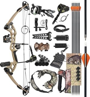 surwolf Compound Bow Kit, Adjustable Draw Weight