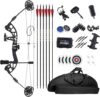 SOPOGER Compound Bow Package Kit Adjustable 30-60 Lbs