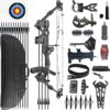 CENWTY Compound Bow Set 20-70 LBS, 320 FPS