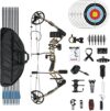 AKCHOER Compound Bow Set, 30-70 Lbs, 320 Fps