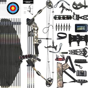 CENWTY Compound Bow Set PRO, 20-70 LBS