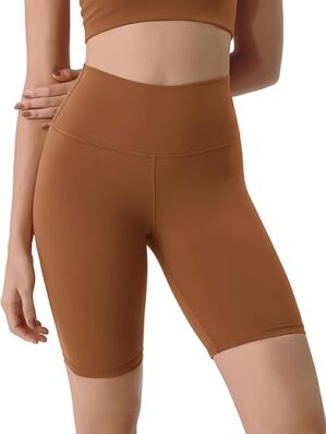 ODODOS Compression High Waist Biker Shorts