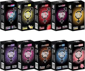 NOTTY BOY Condoms Variety Pack 100 Count