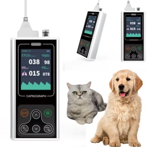 CONTEC Sidestream Capnograph Vet EtCO2 Monitor - Image 2