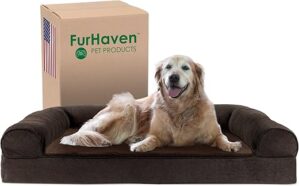 Furhaven Cooling Gel Dog Bed For Large Dogs