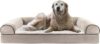 Furhaven Cooling Gel Dog Bed, Removable Bolsters