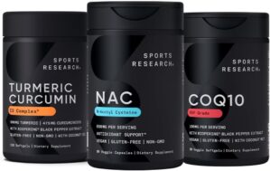 Sports Research CoQ10 100mg With Coconut Oil Capsules