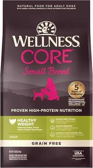 Wellness CORE Grain-Free High-Protein Small Breed Dry Dog Food