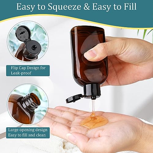 Cosywell Travel Shampoo And Conditioner Bottles 4pcs - Image 4